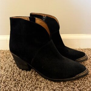 Jeffrey Campbell Black Ankle Booties